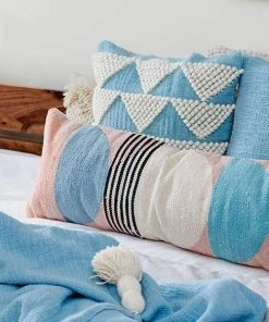 Casa Amarosa Circle Geo Lumbar Pillow Cover Home Goods