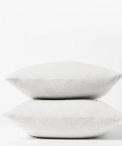 Coyuchi Cloud Brushed Flannel Sheet Set - Alpine White