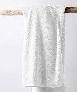 Coyuchi Cloud Loom Towels - Alpine White