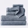 Coyuchi Home Goods Cloud Loom Towels - Steel Blue
