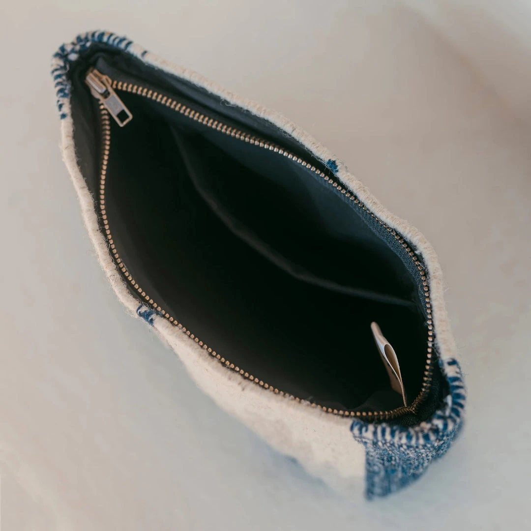 MZ Fair Trade Clouds Wool Clutch Bag MZ Fair Trade Clouds Wool Clutch Bag