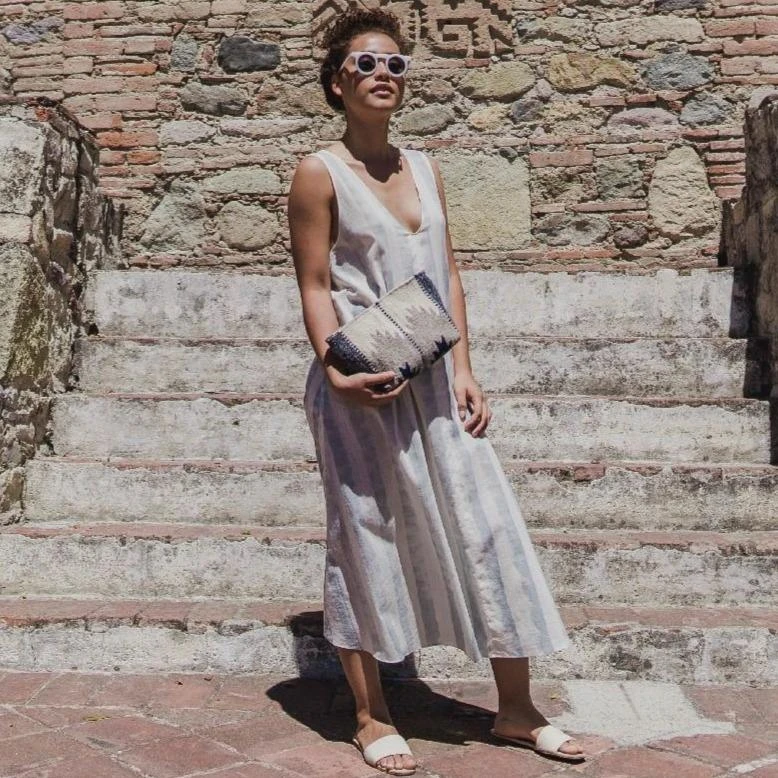 MZ Fair Trade Clouds Wool Clutch Bag MZ Fair Trade Clouds Wool Clutch Bag