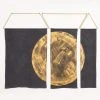 Conejo & Co Ballena Wall Hanging - Gold Home Goods
