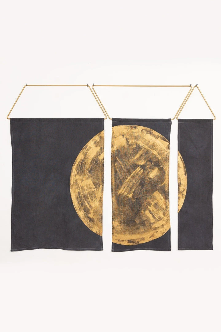 Conejo & Co Ballena Wall Hanging - Gold Home Goods Conejo & Co Ballena Wall Hanging - Gold Home Goods