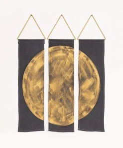 Conejo & Co Home Goods Ciervo Wall Hanging - Gold