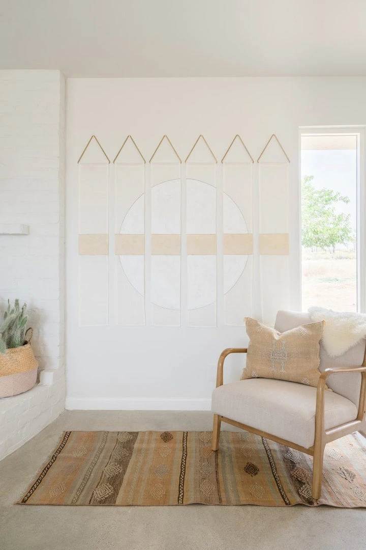 Conejo & Co Lote Wall Hanging - White Conejo & Co Lote Wall Hanging - White