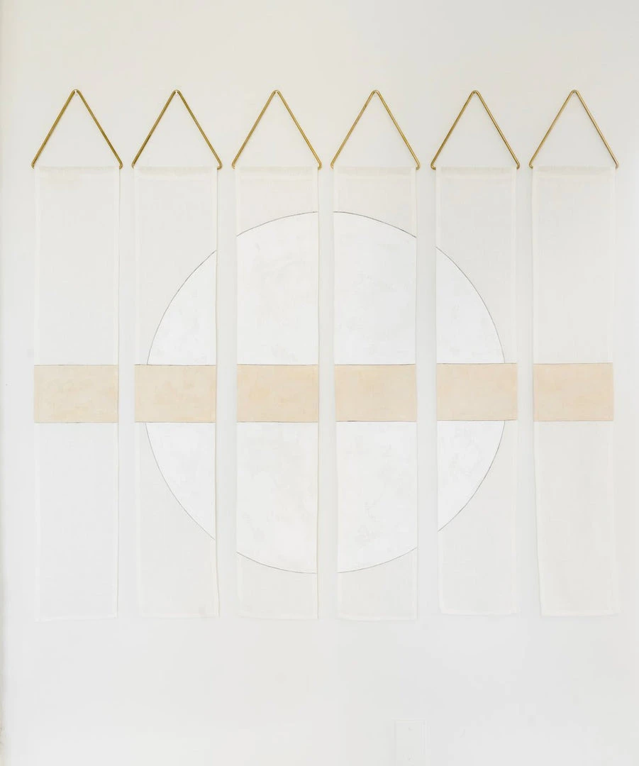 Conejo & Co Lote Wall Hanging - White Conejo & Co Lote Wall Hanging - White