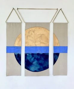 Conejo & Co Mitad Wall Hanging - Ocean