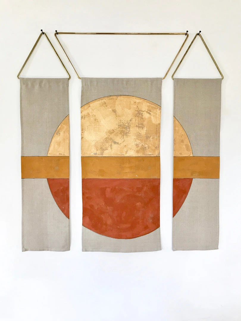 Conejo & Co Mitad Wall Hanging - Earth Conejo & Co Mitad Wall Hanging - Earth