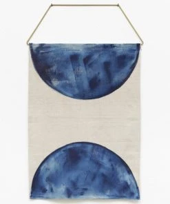 Conejo & Co Mono Wall Hanging - Indigo