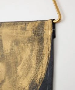 Conejo & Co Home Goods Mono Wall Hanging - Gold