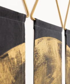 Conejo & Co Home Goods Oso Wall Hanging - Gold