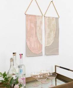 Conejo & Co Pez Wall Hanging - Oyster + Himalayan Salt