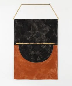 Conejo & Co Puente Wall Hanging - Black + Earth