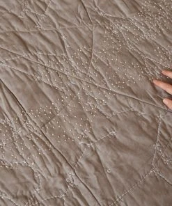 Haptic Lab Constellation Quilt - Warm Gray 2 Haptic Lab Constellation Quilt - Warm Gray