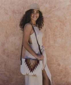 MZ Fair Trade Copal Wool Crossbody Bag 4 MZ Fair Trade Copal Wool Crossbody Bag