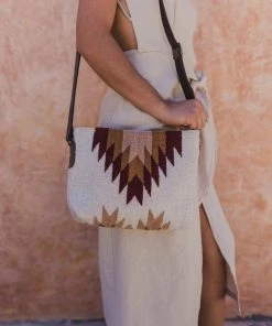 MZ Fair Trade Copal Wool Crossbody Bag