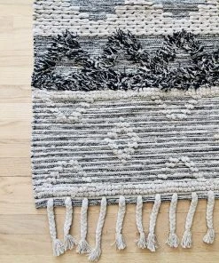 Amante Marketplace Shaggy Black Rug Home Goods