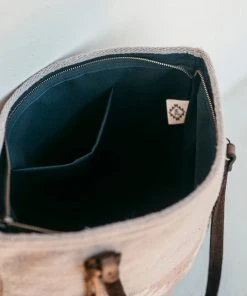 MZ Fair Trade Accessories Coyote Wool Tote Bag