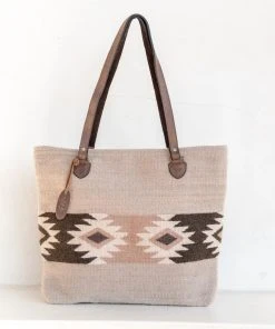 MZ Fair Trade Accessories Coyote Wool Tote Bag