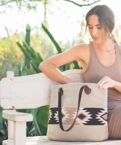 MZ Fair Trade Accessories Coyote Wool Tote Bag