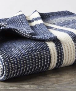 Coyuchi Cirrus Throw Blanket - Midnight Home Goods