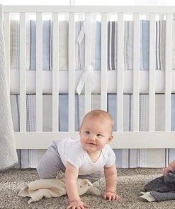 Coyuchi Cozy Cotton Baby Blanket - Charcoal Home Goods