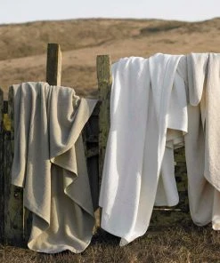 Coyuchi Honeycomb Blanket - Ivory