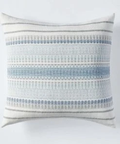 Coyuchi Lost Coast Pillow Cover - Marine Home Goods