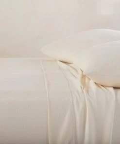 Coyuchi Fair Trade Jersey Envelope Pillowcase Set - Undyed