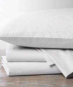 Coyuchi Percale Pillowcase Set - Alpine White Home Goods 2 Coyuchi Percale Pillowcase Set - Alpine White Home Goods