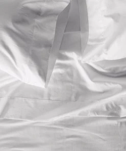 Coyuchi Sateen Pillowcase Set - Alpine White Home Goods 8 Coyuchi Sateen Pillowcase Set - Alpine White Home Goods