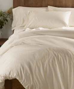 Coyuchi Sateen Pillowcase Set - Undyed Fair Trade