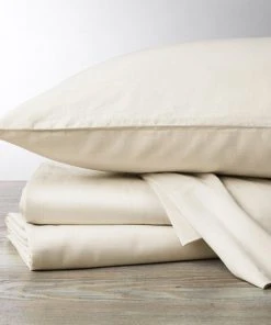 Coyuchi Home Goods Sateen Sheet Set - Undyed