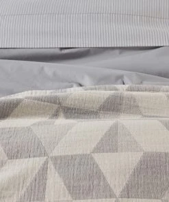 Coyuchi Home Goods Pismo Euro Sham - Fog