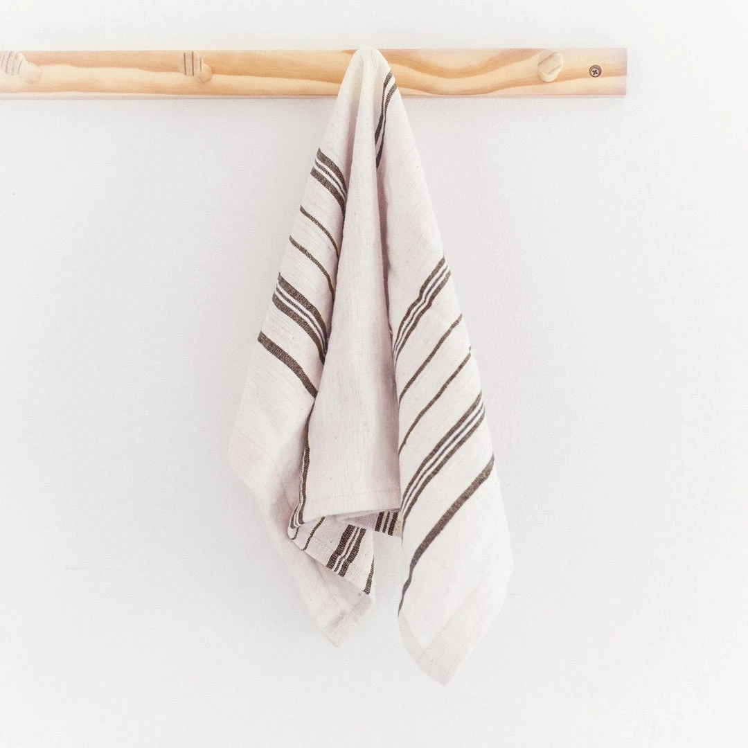 Creative Women Home Goods Avery Tea Towel - Gray Creative Women Home Goods Avery Tea Towel - Gray