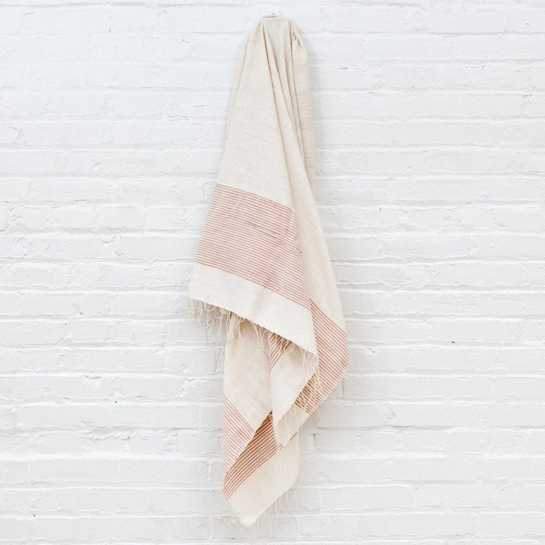 Creative Women Home Goods Riviera Bath Towel - Blush Creative Women Home Goods Riviera Bath Towel - Blush