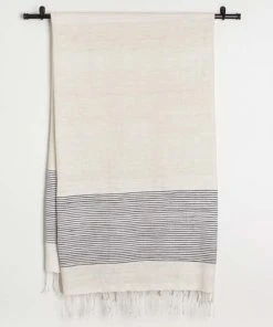 Creative Women Home Goods Riviera Bath Towel - Navy 2 Creative Women Home Goods Riviera Bath Towel - Navy