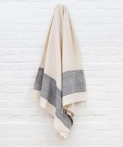 Creative Women Home Goods Riviera Bath Towel - Navy