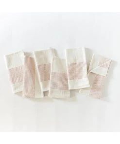 Creative Women Kitchen + Dining Riviera Napkin - Blush