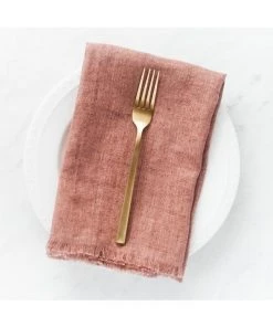 Creative Women Stone Washed Linen Napkin - Ash Rose Best Sellers