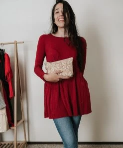 Carry Courage Creator Cork Essential Oils Bag - Cream