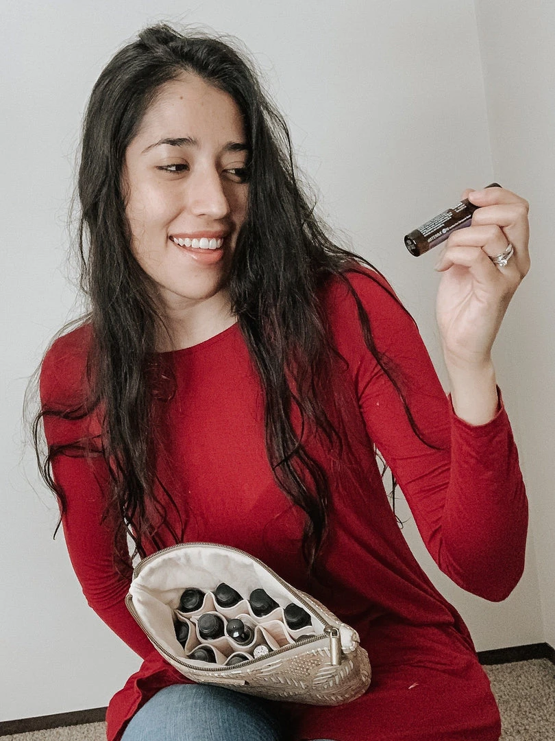 Carry Courage Creator Cork Essential Oils Bag - Natural Accessories Carry Courage Creator Cork Essential Oils Bag - Natural Accessories