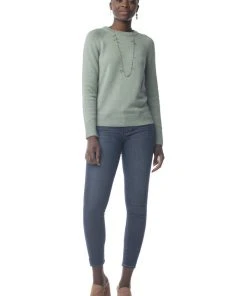Synergy Organic Clothing Crew Sweater - Lily Pad