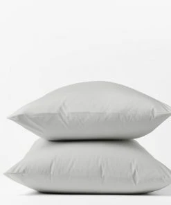Coyuchi Crinkled Percale Pillowcase Set Home Goods