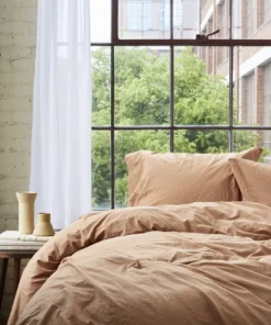 Coyuchi Crinkled Percale Sheet Set Home Goods 4 Coyuchi Crinkled Percale Sheet Set Home Goods