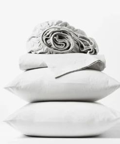 Coyuchi Crinkled Percale Sheet Set Home Goods 13 Coyuchi Crinkled Percale Sheet Set Home Goods