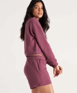 The Standard Stitch French Terry Crop Sweatshirt