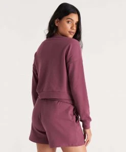 The Standard Stitch French Terry Crop Sweatshirt