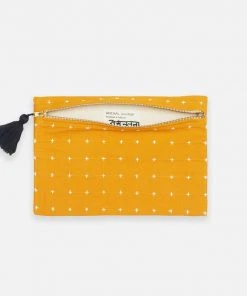Anchal Cross Stitch Clutch Pouch